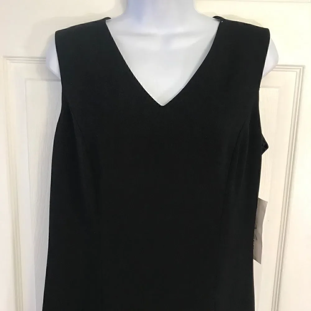 NWT Black Villager Size 14 Beautiful Shift Dress!